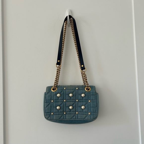VINTAGE DENIM GUCCI BAG - Picture 2 of 9